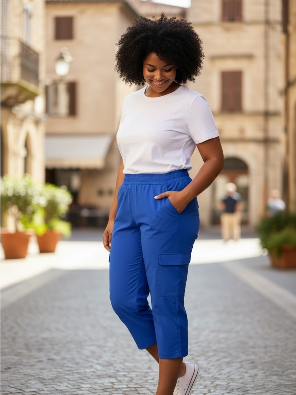 Zenergy By Chico's Cargo Capri